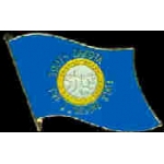 SOUTH DAKOTA PIN STATE FLAG PIN